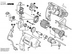 Bosch 0 603 387 142 PSB 500-2 Percussion Drill 230 V / GB Spare Parts PSB500-2